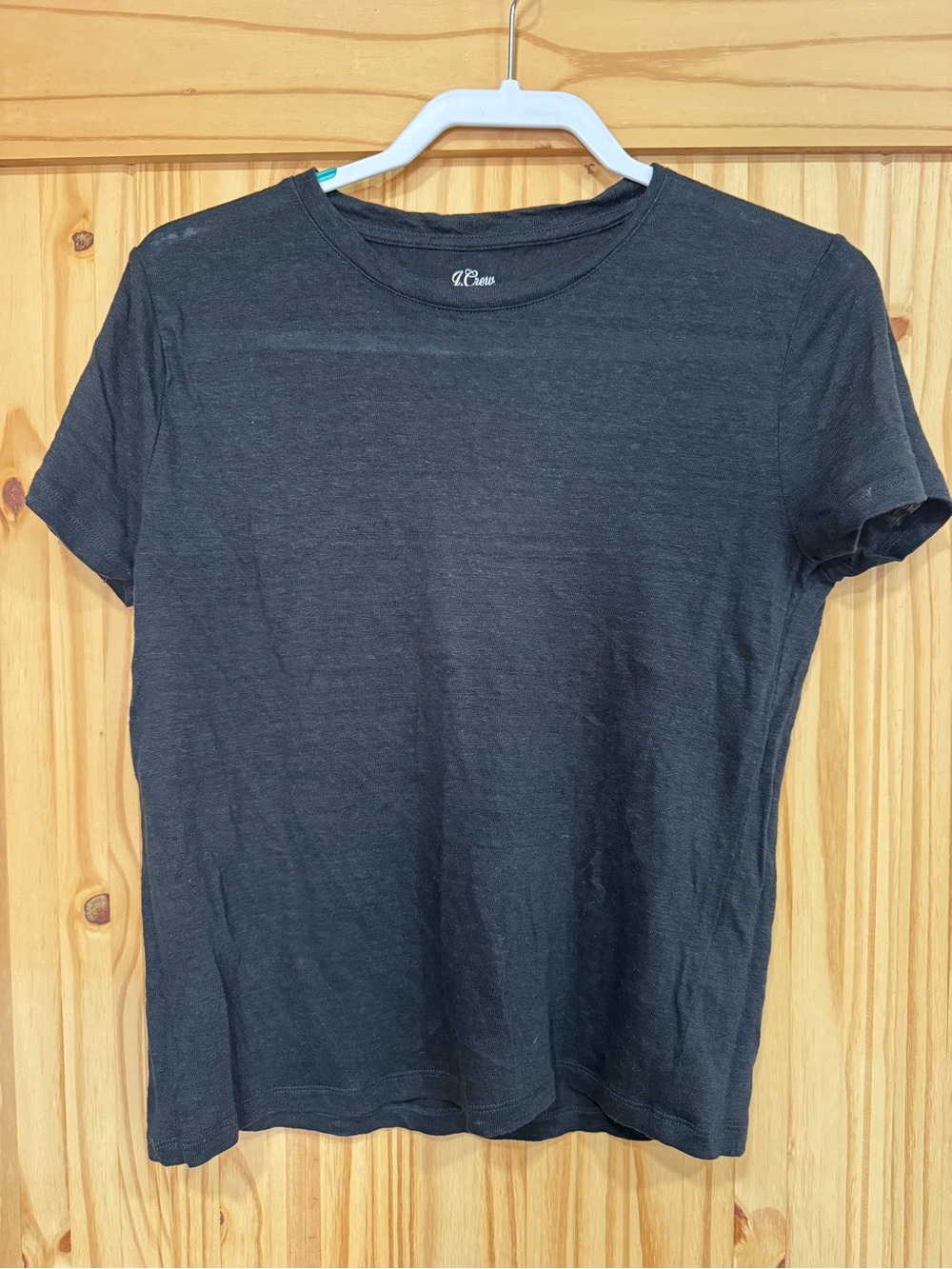 100% Linen  Crew Neck T-Shirt